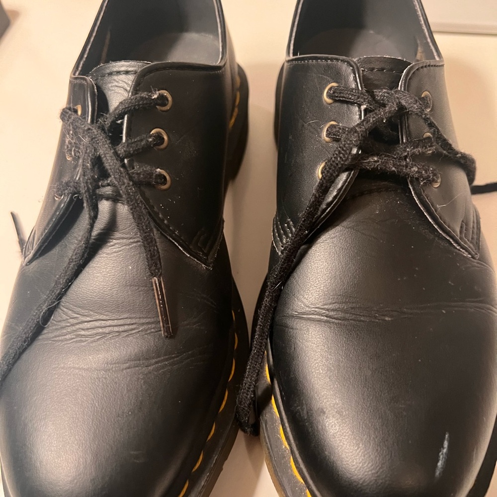Dr. Martens Vegan 1461 Oxford Shoes - Black Felix - Picture 3 of 3